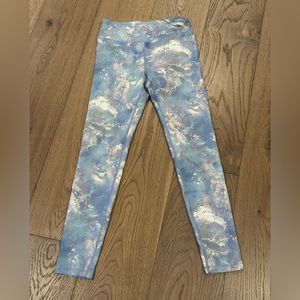 Athleta Girl high Rise Printed Chit Chat Tights